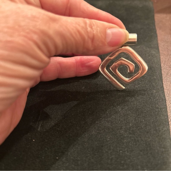 Silpada Silver Spiral Pendant - Picture 2 of 6